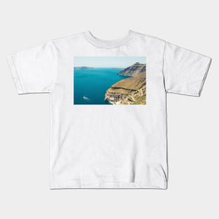 Sailing on the Caldera Kids T-Shirt